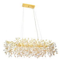 TELBIX-MOLENA 10 LIGHT RECTANGULAR PENDANT